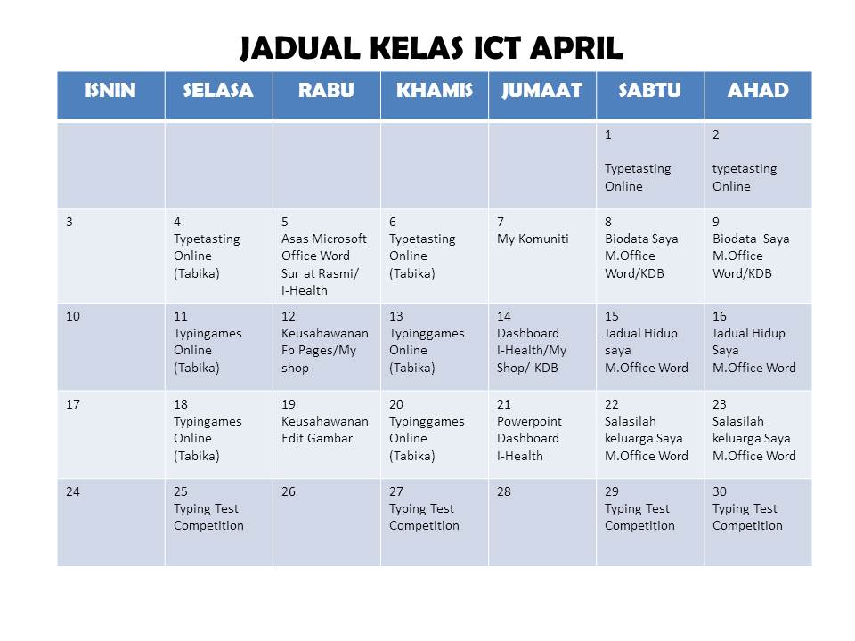 APRIL